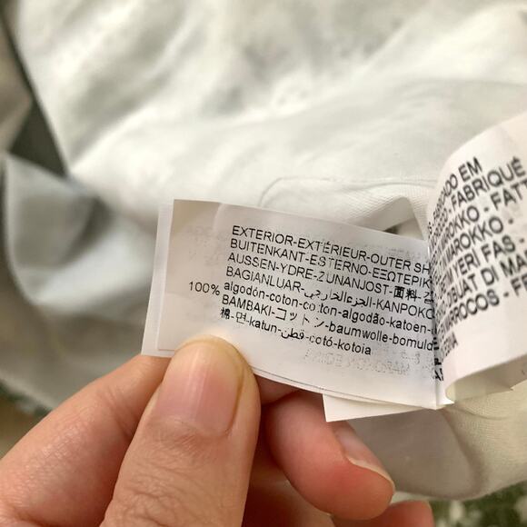 Zara V-neck Embroidered Eyelet Belted Mini Dress in White Green Floral - Picture 14 of 16